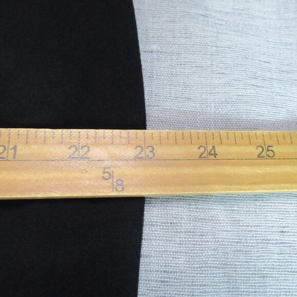 Talbots Pants Womens Size 16W Black Straight Leg Trousers Work Slacks Basic - Picture 6 of 11